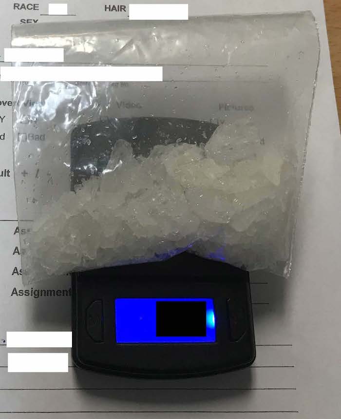 Crystal Meth sezied