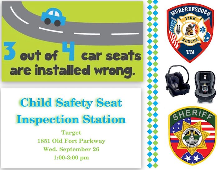 Child Safety Seat Flyer