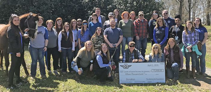 MTSU equine therapy group