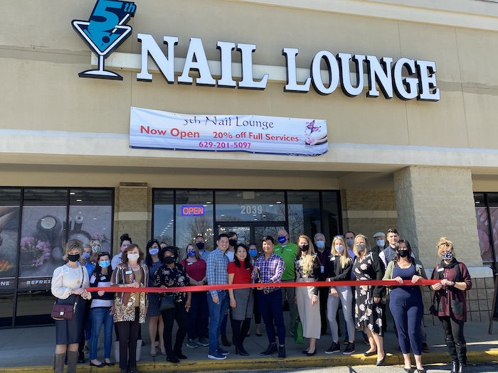 Ribbon Cutting for 5th Nail Lounge