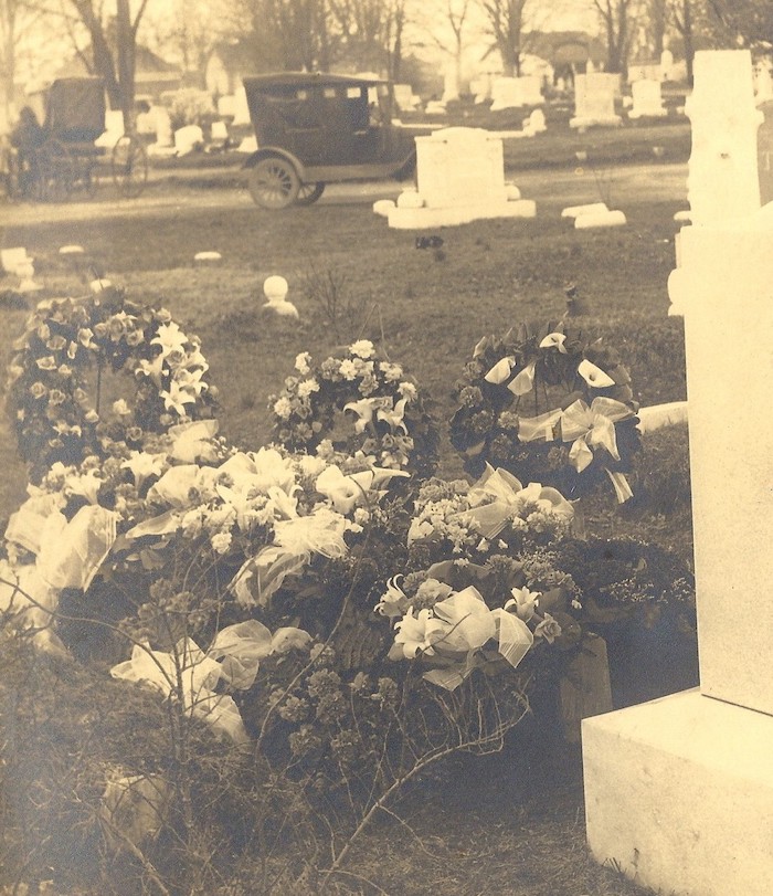 Tombstones at Twilight