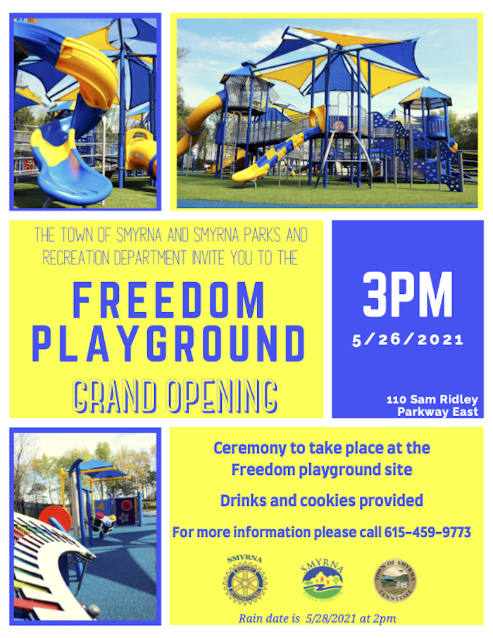 Freedom Playground Invite 2021