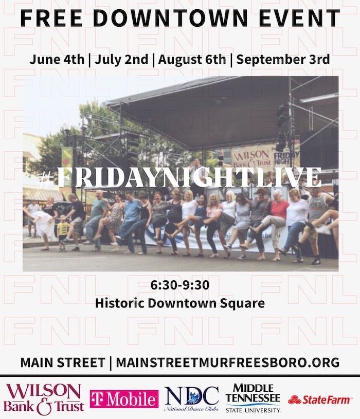 Friday Night Live concert June 4, 2021