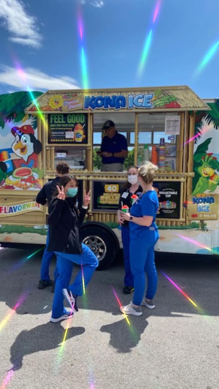 Kona Ice at TriStar StoneCrest Medical Center