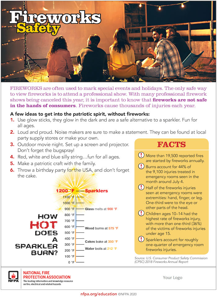 Fireworks Safety Tips