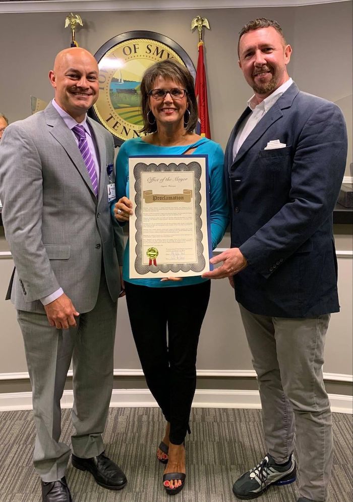 Smyrna Mayor Mary Ester