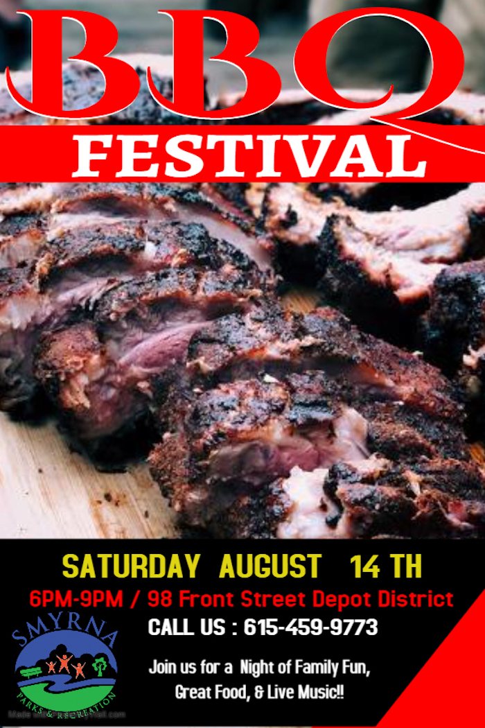 2021 BBQ Festival Flyer