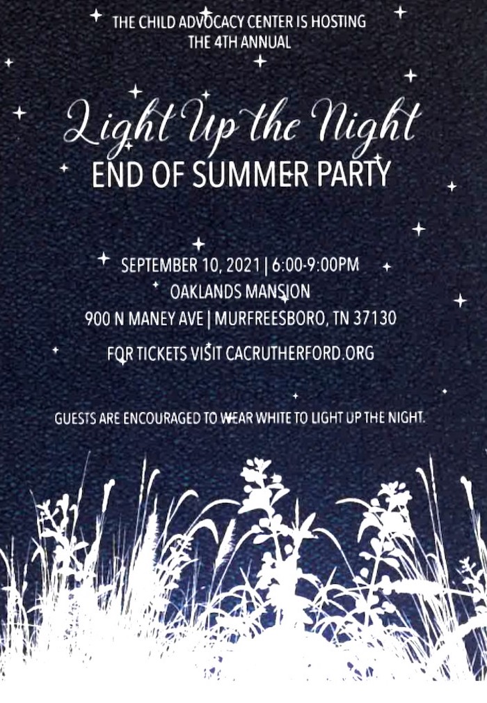 Light Up the Night Invitation