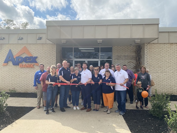 Ribbon Cutting for Apex Bank
