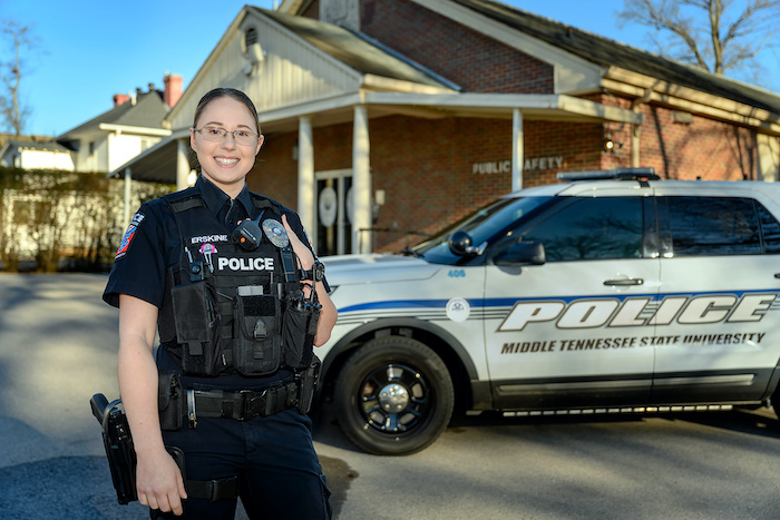 Middle Tennessee State University Police Officer Katelynn Erskine