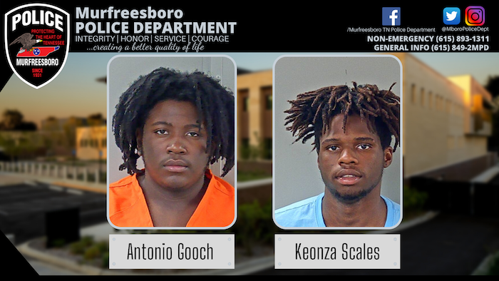 Antonio Gooch and Keonza Scales