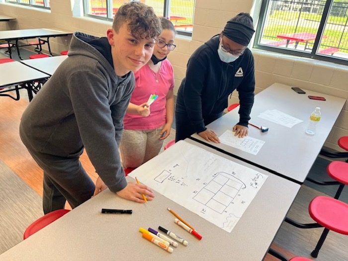 Students from La Vergne Middle School