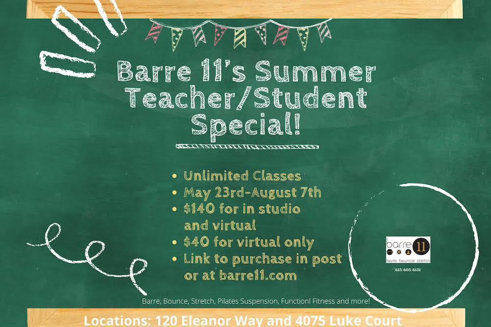 Barre 11 Teacher Special