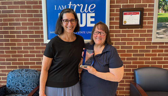Congratulating Iriarte-Gross