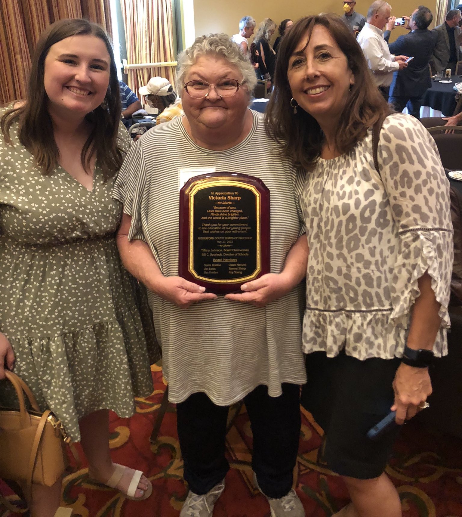 Ms. Vickie Sharp Retires