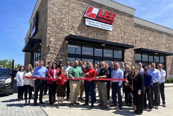 Ribbon Cutting for Lee Company