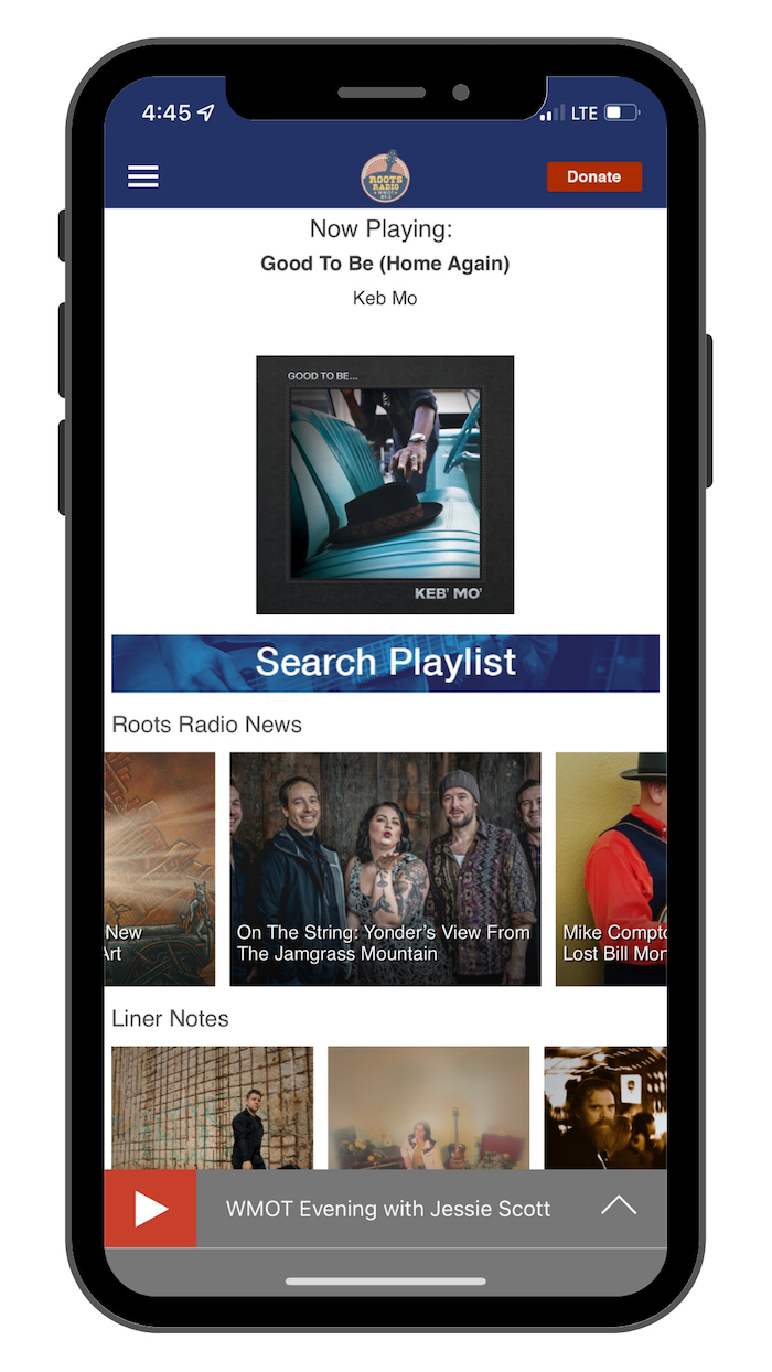 WMOT Radio App