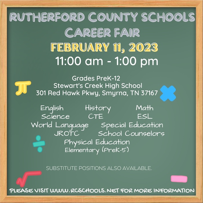 Rutherford County Schools Career Fair