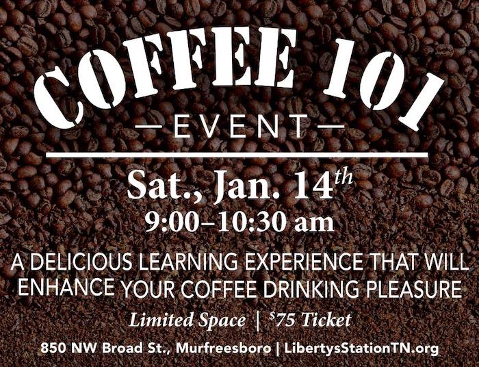 Coffee 101 at Liberty's Station