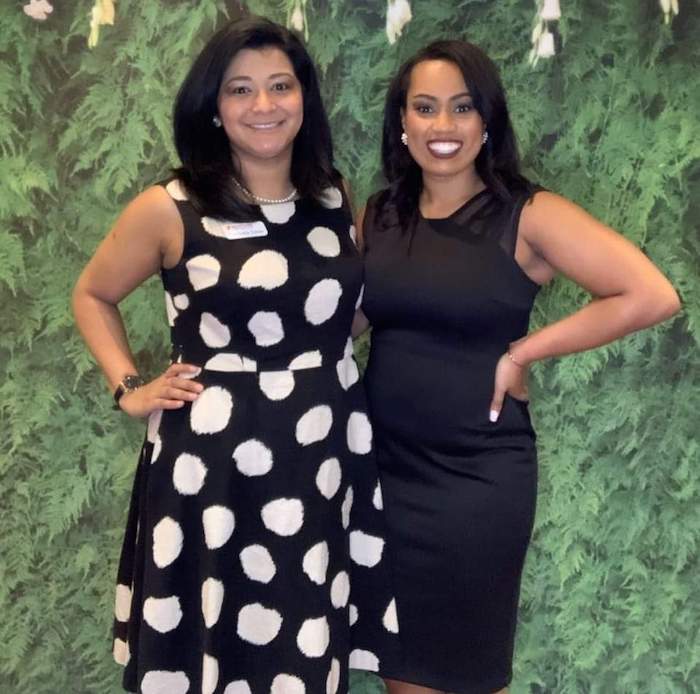 Francela Salas and Robin Seay
