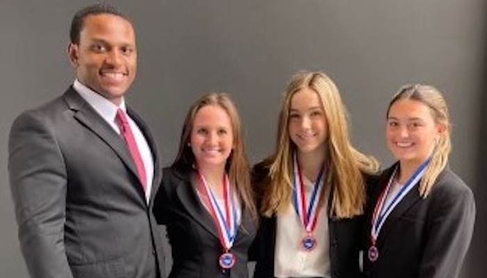 Finalists Ronald Whitmore, Madison Whitworth, Ally Mersh, and Ensley Baird