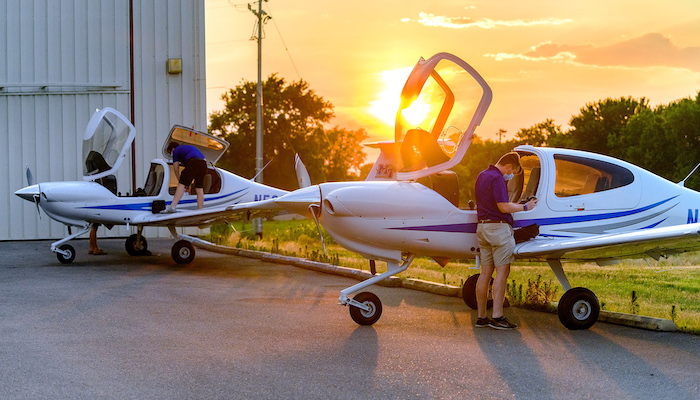 MTSU Aerospace planes