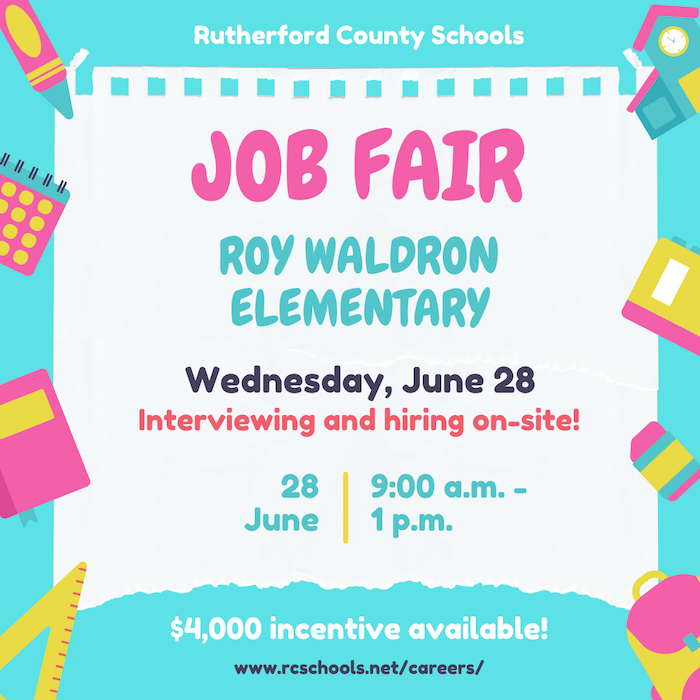 Roy Waldron Job Fair