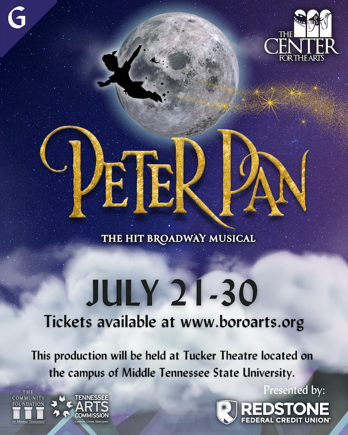 The Center for the Arts Presents Peter pan