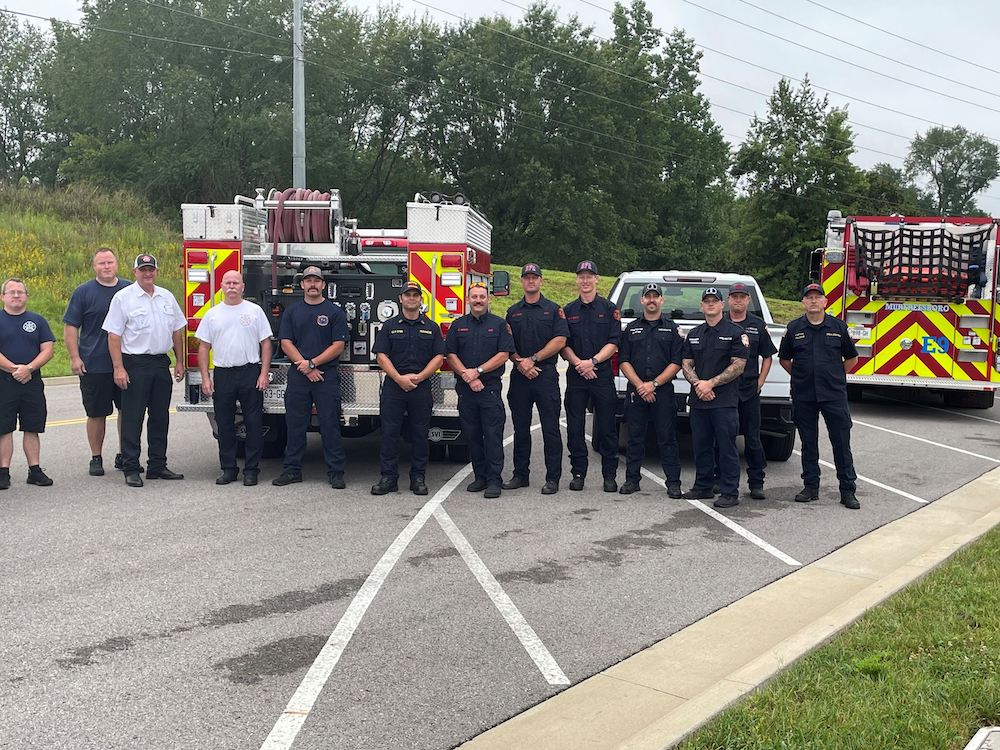 MFRD firefighters deploys to Louisiana to assist with wildfires 2