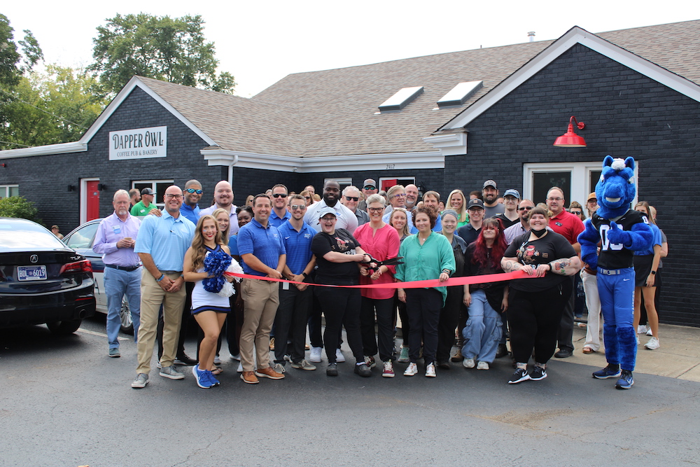 Ribbon Cutting for Dapper Owl Coffee Pub & Bakery