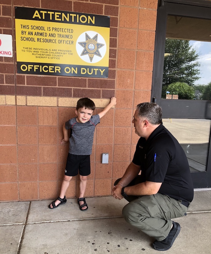 SROs Celebrate 30 Years in Rutherford County Schools