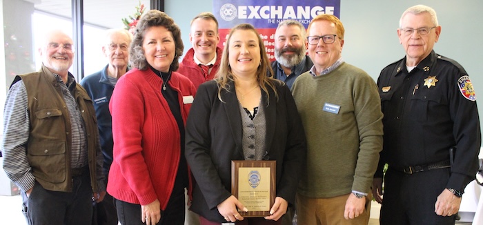 Exchange Club honors McPherson as Sheriff's Officer of the Year