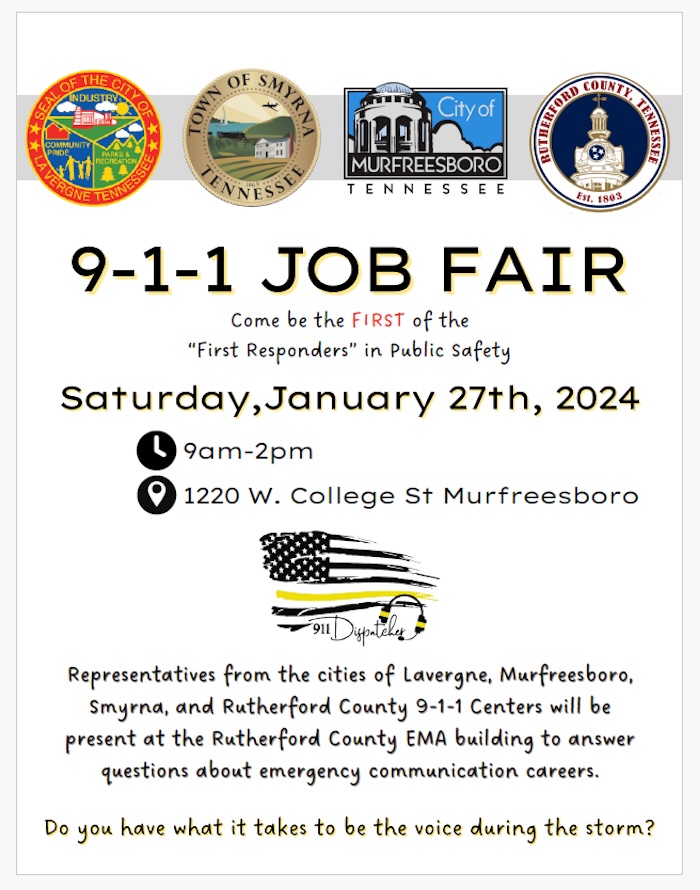 Rutherford County Sheriff’s Office Hiring Emergency Dispatchers