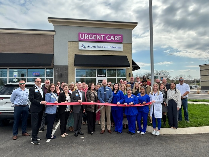 Ribbon Cutting at Ascension Saint Thomas Urgent Care