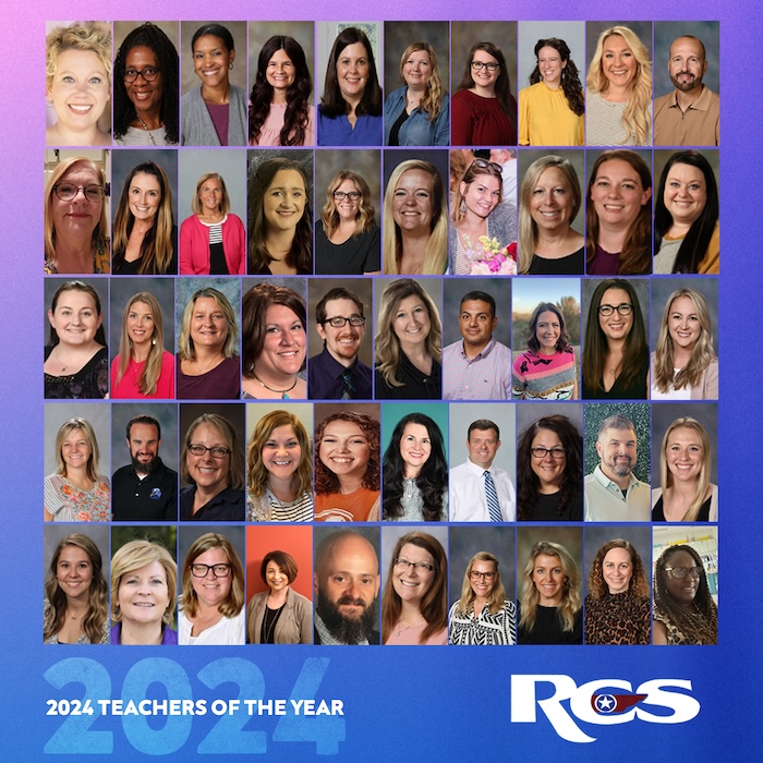 RCS 2023-2024 Teachers of the Year