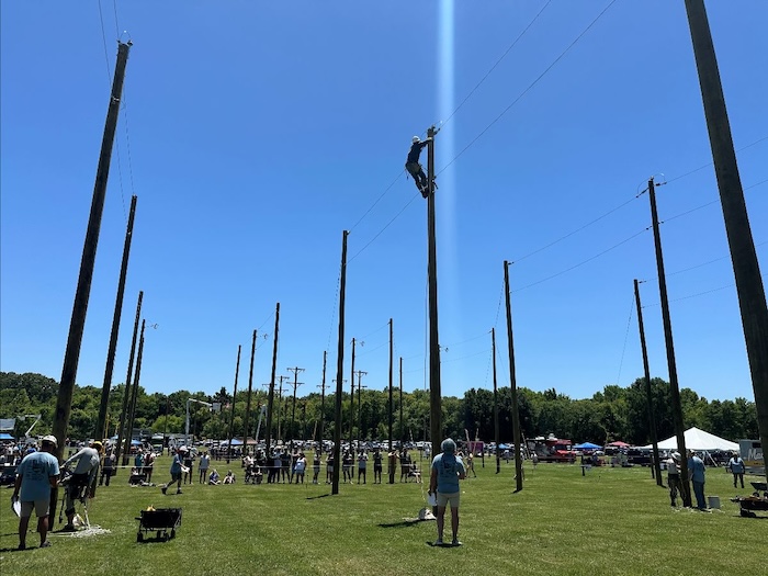 MTE Linemen Display Skills at Tennessee Valley Lineman Rodeo