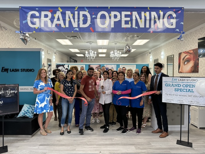 Ribbon Cutting for Em Lash Studio