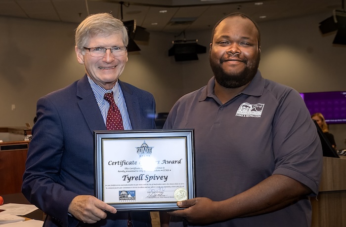 Tyrell Spivey STARS Award