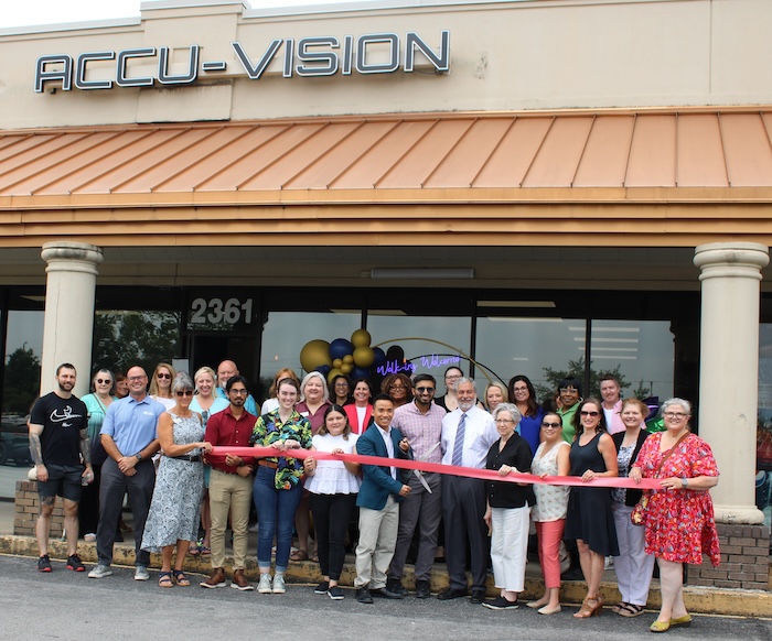 Ribbon Cutting for ACCU-Vision Family Eyecare
