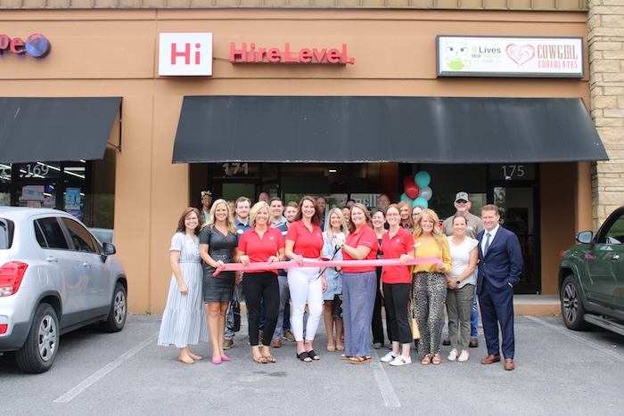 Ribbon Cutting for HireLevel