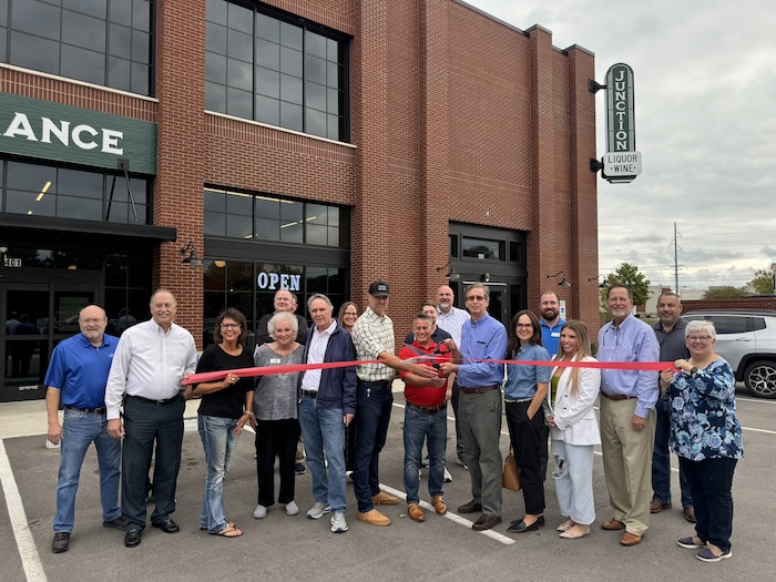 Ribbon Cutting for Junction Liquors