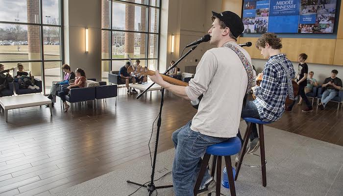 Music-led enhanced campus tour experience awaits MTSU visitors