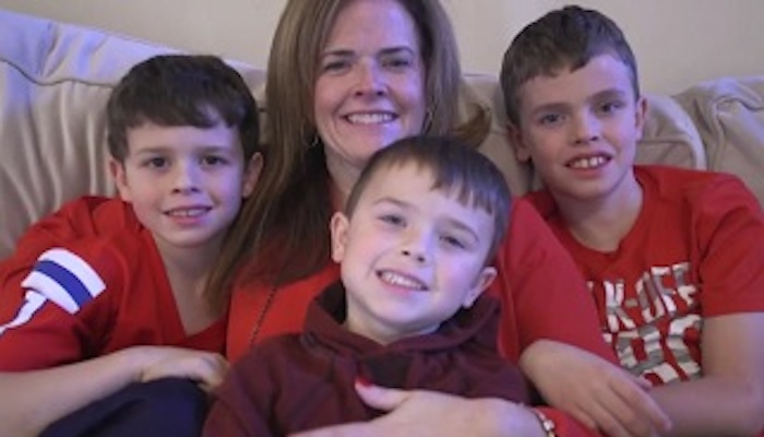 Julie Dirks and sons