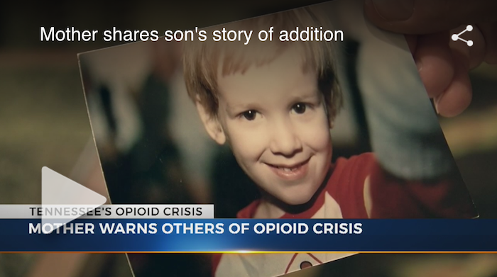 Mother shares son's story of addiction