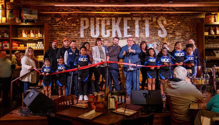 Ribbon Cutting at Puckett's Grocery & Restaurant