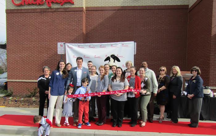 Ribbon Cutting for Chick-fil-A