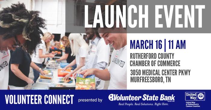 United Way to Host ‘Volunteer Connect’ Launch Event