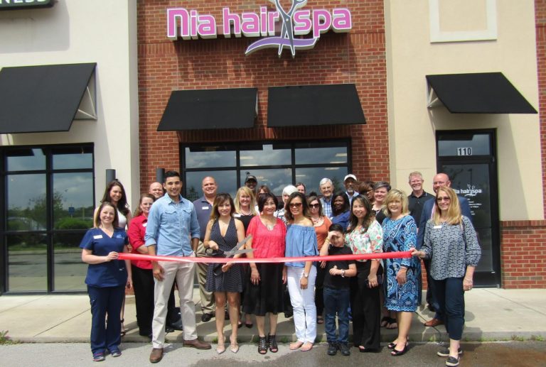 Ribbon Cutting for Nia Hair Spa