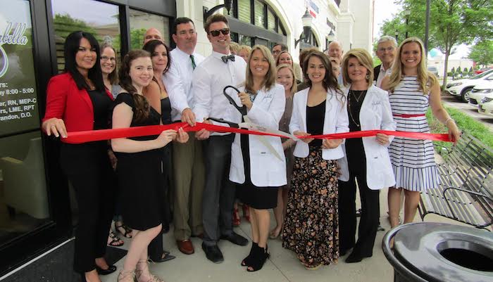 Ribbon Cutting for Arabella Aesthetic Solutions