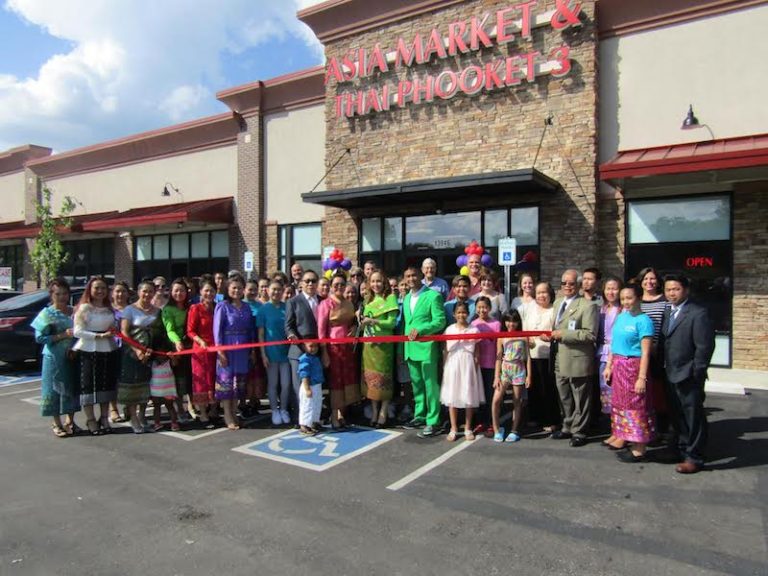 Ribbon Cutting for Asia Market & Thai Phooket